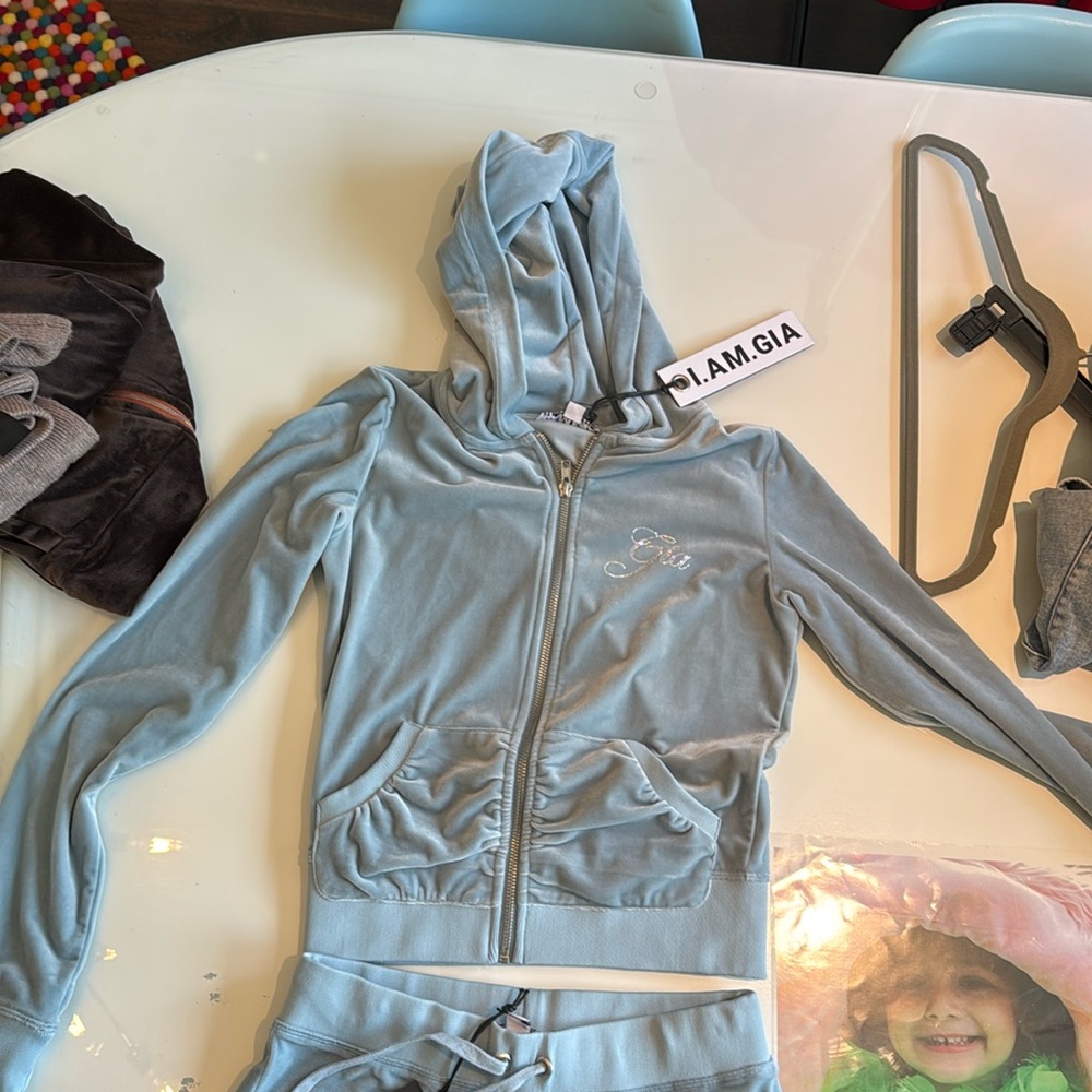 I AM GIA Kameron Velour Tracksuit XS/S